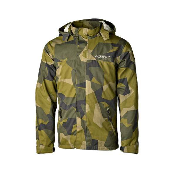 VESTE HOODIE RST LOADOUT CE FULL ZIP KEVLAR IMPERMEABLE CAMOUFLAGE