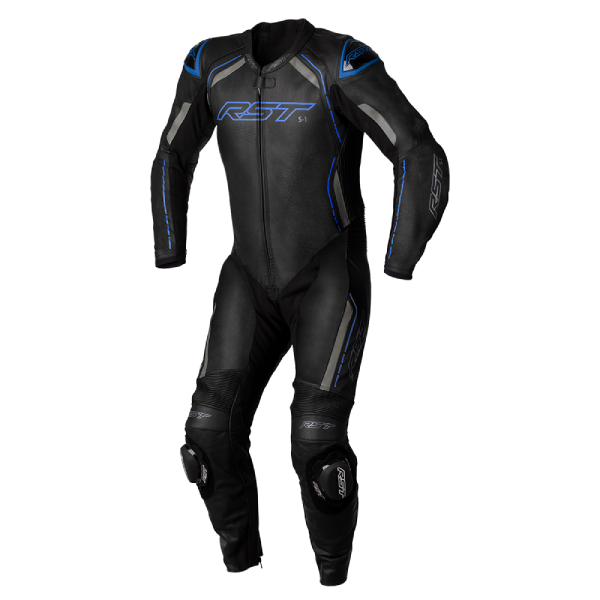 COMBINAISON RST S1 CE NOIR/BLEU