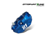 ETRIER DE FREIN AVANT 8.1 CNC HURRICANE 84MM BLEU