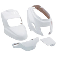 KIT CARENAGE MBK BOOSTER / BW'S APRES 2004 BLANC BRILLANT