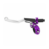 LEVIER EMBRAYAGE REGLABLE MOTO ARGENT/VIOLET