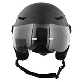 CASQUE TROTINETTE ADULTE URBAN MOOV VISOR NOIR MAT