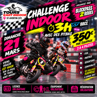 CHALLENGE 3H INDOOR DIMANCHE 21 MARS 2027