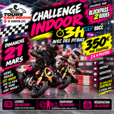 CHALLENGE 3H INDOOR DIMANCHE 21 MARS 2027