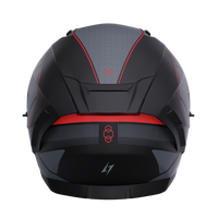 CASQUE INTEGRAL STORMER BLASTER TRON ROUGE STORMER
