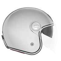 CASQUE JET NOX HERITAGE ARGENT NOX