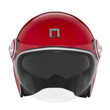 CASQUE JET NOX HERITAGE ROUGE NOX