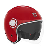CASQUE JET NOX HERITAGE ROUGE NOX