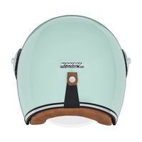 CASQUE JET NOX HERITAGE VERT D'EAU NOX