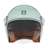 CASQUE JET NOX HERITAGE VERT D'EAU NOX