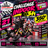 CHALLENGE 3H INDOOR DIMANCHE 21 FEVRIER 2027
