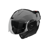 CASQUE MODULABLE STORMER CRUSHER NOIR BRILLANT