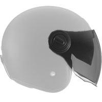 CASQUE JET NOX HERITAGE GRIS TITANIUM MAT