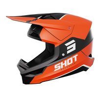 CASQUE CROSS SHOT FURIOUS BOLT ORANGE MAT