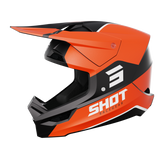 CASQUE CROSS SHOT FURIOUS BOLT ORANGE MAT