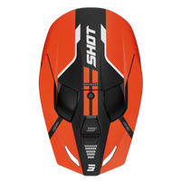 CASQUE CROSS SHOT FURIOUS BOLT ORANGE MAT