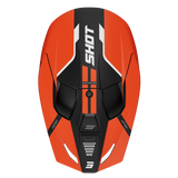 CASQUE CROSS SHOT FURIOUS BOLT ORANGE MAT