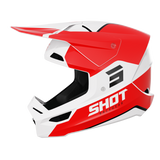 CASQUE CROSS SHOT FURIOUS BOLT ROUGE SHOT
