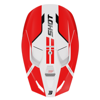 CASQUE CROSS SHOT FURIOUS BOLT ROUGE SHOT