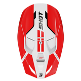CASQUE CROSS SHOT FURIOUS BOLT ROUGE SHOT