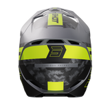 CASQUE CROSS SHOT FURIOUS PATROL GRIS JAUNE FLUO MAT