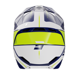 CASQUE CROSS SHOT FURIOUS PEAK BLEU JAUNE FLUO SHOT