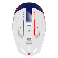 CASQUE CROSS SHOT FURIOUS PEAK BLEU ROUGE SHOT