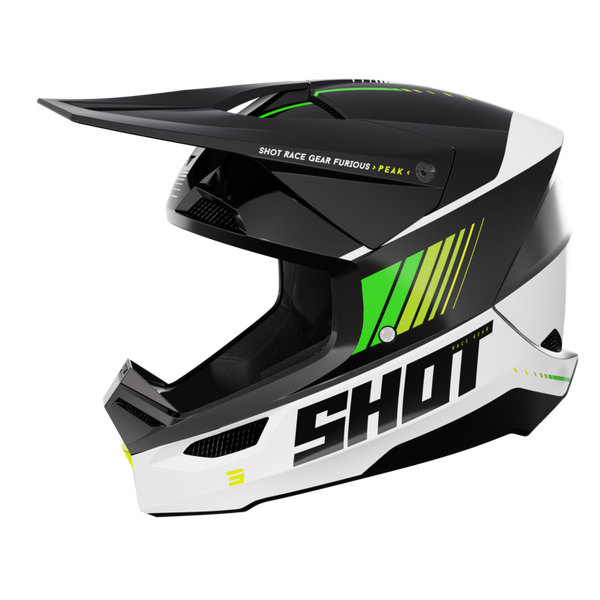 CASQUE CROSS SHOT FURIOUS PEAK VERT