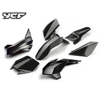 KIT PLASTIQUE START 125  NOIR - GRAND GARDE BOUE
