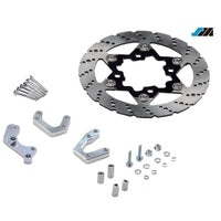 DISQUE FREIN AVANT FLOTTANT 240MM + PATTE DE DEPORT SUPERMOTO