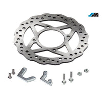 DISQUE FREIN AVANT 240MM + PATTE DE DEPORT SUPERMOTO