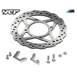 DISQUE FREIN AVANT 240MM 4 TROUS AVEC PATTE DE DEPORT SUPERMOTO