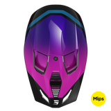CASQUE CROSS SHOT RACE SKY VIOLET CHROME