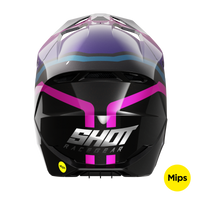 CASQUE CROSS SHOT RACE SKY VIOLET CHROME