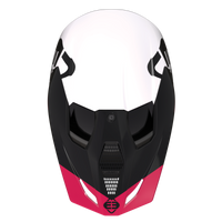 CASQUE CROSS FREEGUN BY SHOT XP4 RAINBOW ROSE BLANC SHOT