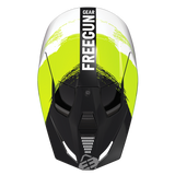 CASQUE CROSS FREEGUN BY SHOT XP4 SHADE JAUNE FLUO SHOT