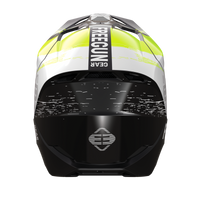 CASQUE CROSS FREEGUN BY SHOT XP4 SHADE JAUNE FLUO SHOT