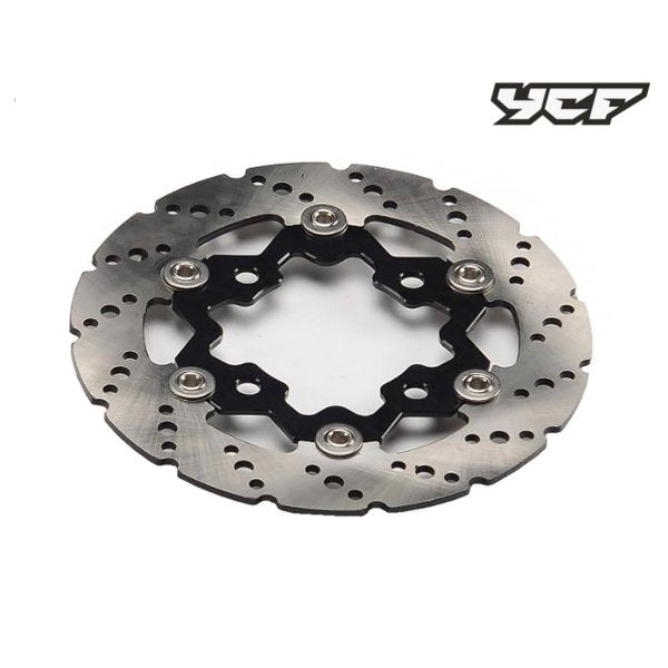 DISQUE FREIN AVANT FLOTTANT 220MM 4 TROUS NOIR