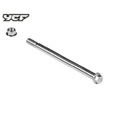 AXE DE ROUE ARRIERE SUPERMOTO M6 percé-taraudé