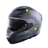 CASQUE INTEGRAL STORMER ZS 1001 TAKEN GRIS/JAUNE MAT STORMER