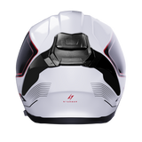 CASQUE INTEGRAL STORMER ZS 1001 TAKEN BLANC/ROUGE STORMER