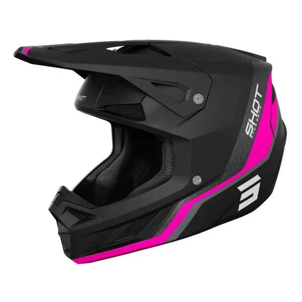 Casque Moto Shiro Raptor Pegasus Blanc Mat ECE 22.06 DOT - 1600g