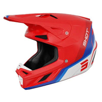 CASQUE CROSS SHOT SPEED ATOMIC ROUGE
