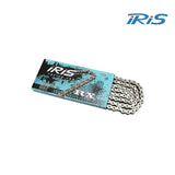 CHAINE IRIS 420 SUPER-RENFORCEE RACING 134 MAILLONS