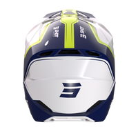CASQUE CROSS SHOT FURIOUS REFLEX BLEU JAUNE FLUO SHOT