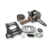 KIT 212 POUR 190 SYS - VILEBREQUIN COURSE LONGUE + PISTON HC (12.3:1)