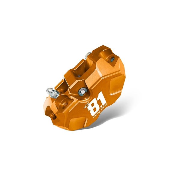 ETRIER DE FREIN AVANT 8.1 CNC HURRICANE ORANGE 84MM