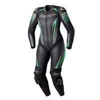 COMBINAISON RST TRACTECH EVO 5 CE NOIR/AQUA FEMME