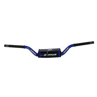 GUIDON DOPPLER SANS BARRE 28.6MM NOIR/BLEU AVEC MOUSSE DOPPLER
