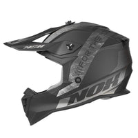 CASQUE CROSS NOX N633 ONYX ARGENT